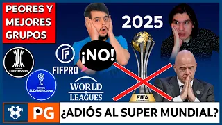 🔴¿NO HABRÁ MUNDIAL DE CLUBES 2025?🔥MEJORES y PEORES  GRUPOS: LIBERTADORES/SUDAMERICANA 2024⚡AB 4X16