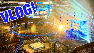 WWE FOX FRIDAY NIGHT SMACKDOWN VLOG!! (WATCH TILL THE END...)