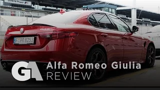 REVIEW / FIRST DRIVE - Alfa Romeo Giulia Quadrifoglio - 510 HP Autobahn Test