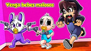 BEBE NOOB Y WINKI DESTRUYEN LA CASA DE MAMA NOOBSI 💥😱 ¡ATRAPALOS! who's your daddy