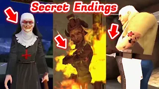 Secret Endings - Evil Nun 2 Secret Ending - Mr Meat Secret Ending - Ice Scream 3 Secret Ending