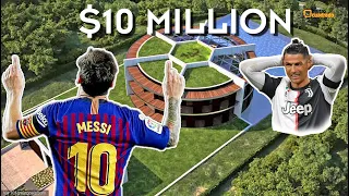 Inside Lionel Messi $10 Million Soccer Shaped Home