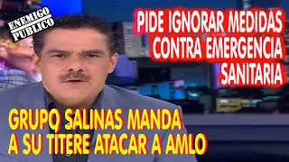 JAVIER ALATORRE DE TV AZTECA INCITA A NO HACER CASO A GATELL