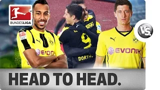 Lewandowski vs. Aubameyang - Battle Between Dortmund Star Strikers Past & Present