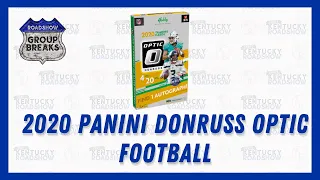 2020 Panini Donruss Optic Football - 6 Box Break #3