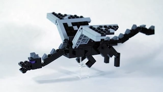 How To Build LEGO Minecraft Ender Dragon (Part 1)