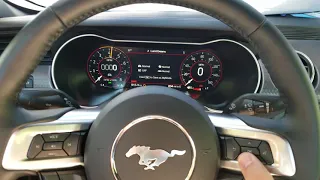 2018/2019 Mustang Digital Instrument Cluster With My Color Overview - Stang Stories