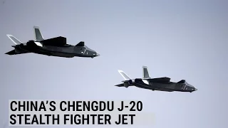 China unveils Chengdu J-20 stealth fighter jet