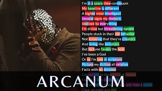 Orderoutofkos - Arcanum | Lyrics, Rhymes Highlighted