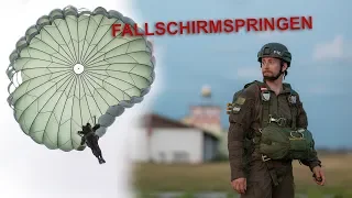 Fallschirmspringen - Automatiksprung mit der Militärfallschirmspringer Truppenschule