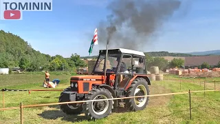 Tractor fast race | Traktoriáda Těškov 2023 |  závod traktorů do vrchu 🚜