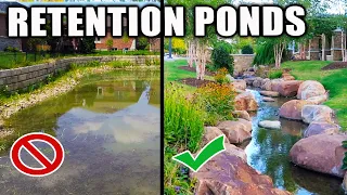 How RETENTION PONDS Manage Storm Water Runoff