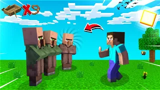 Best Way To Move Villagers In Minecraft 😎 | How To Move Villagers Easily | Minecraft Gameplay #4