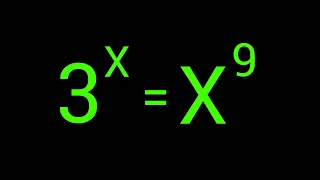 A Nice Math Olympiad Exponential Equation | How to solve for X in this problem ?