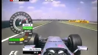 F1 France 2006   Raikkonen & De la Rosa Show MP4 21!