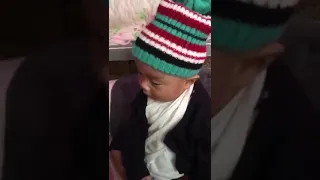 Baby Dress like Chinese | when mommy has nothing to do |