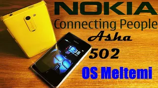 Nokia Asha 502. "Ледяная " малышка из  2013 года.