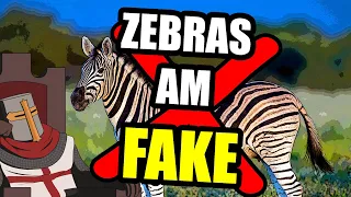 Zebras Are PAINTED Horses (Hans Wormhat)