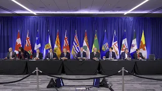 Premier Ford Participates in a Press Conference with Canada’s Premiers | November 6