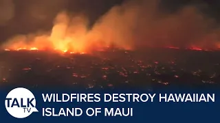 Hawaii Wildfires: Major Disaster Declared After Fires Sweep Through Maui