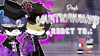 Past countryhumans react to the Cold War || ENG🇺🇸