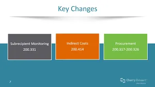 Webinar: 2019 Uniform Guidance Update