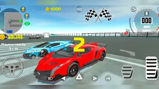 Car Simulator 2 Multiplayer - Lamborghini Veneno VS Veneno - 400m Race - Car Games Android Gameplay