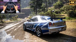 Nissan GTR R-34(Skyline) | Fast and Furious Edition | Logitech G29 | Forza Horizon 5