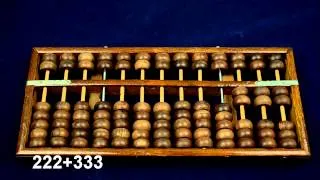Abacus Tutorial: 4 The exchange method -calculating up to 10 and more
