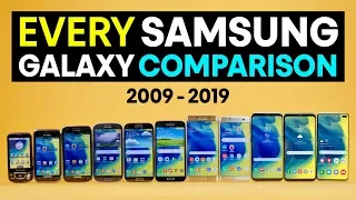 Every Samsung Galaxy S Comparison 2019!