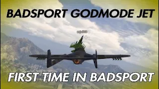 Badsport tryhard thought he was safe in his godmode jet