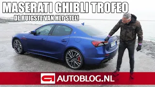 Maserati Ghibli Trofeo rijtest: de ruigste mét V8