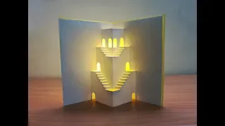 3d Tower of Babel | pop up card designer | paper art | kirigami | 3d巴別塔