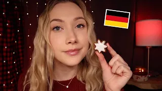 ASMR Eating German Christmas Treats 🇩🇪 Crinkly Sounds & Whispering