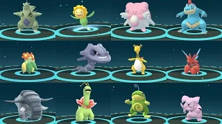 EVOLUTION POKÉMON GO GEN 2 AMAZING - TOP 12 RARE POKÉMON EVOLVING