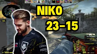 【NiKo POV】(23-15) w/Maden/emi (Overpass) FACEIT Ranked | July 21, 2023
