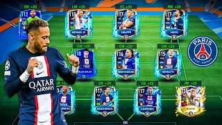 I Made Best Ever PSG (Paris Saint-Germain) Squad! We Got Messi, Neymar, Mbappe!! FIFA Mobile 23