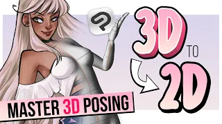 2D ARTISTS should use 3D MODELS 🎓 Clip Studio Paint Tutorial