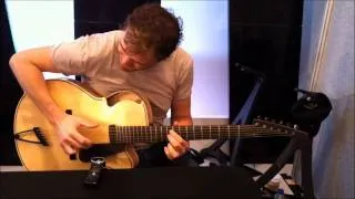 Adam Miller - Parker - Ken Parker Archtop - Montreal Guitar Show 2011