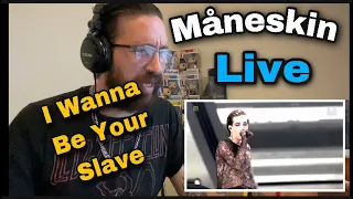 METALHEAD REACTS| Måneskin - I WANNA BE YOUR SLAVE 🔥 live (Poland)