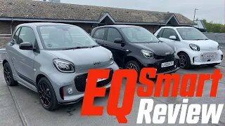 smart EQ fortwo and forfour Test Drive and Review
