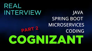 Cognizant | real time java interview series| Interview 15 | part 2