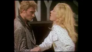 SYLVIE Vartan et JOHNNY Hallyday: Ballet BAGARRE + bras de fer!!! (Show Vartan 1975)