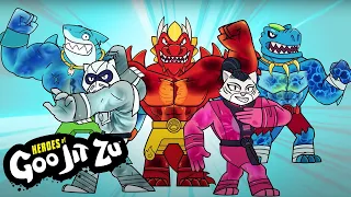 A NEW TEAM! | HEROES OF GOO JIT ZU | cartoon for kids | GOO JIT ZU TOYS!