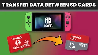 How to Transfer Data from One Switch SD Card to Another! | SCG