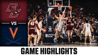 Boston College vs. Virginia Men's Basketball Highlights (2022-23)
