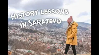 Exploring Old Town in SARAJEVO - Bosnia & Herzagovina