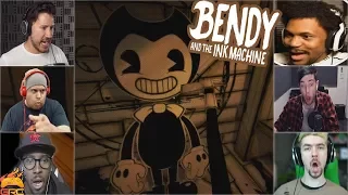 Gamers Reactions to the Unbreakable Bendy Cut Out | Bendy and The Ink Machine