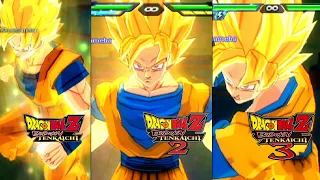 Dragon Ball Z Budokai Tenkaichi Goku Super Saiyan Evolution TENKAICHI 1-3