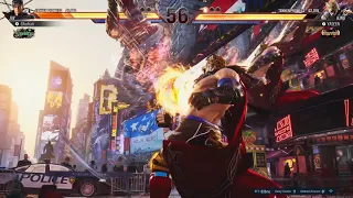 Tekken 8 King's Burning Knuckle Combo is so Brutal